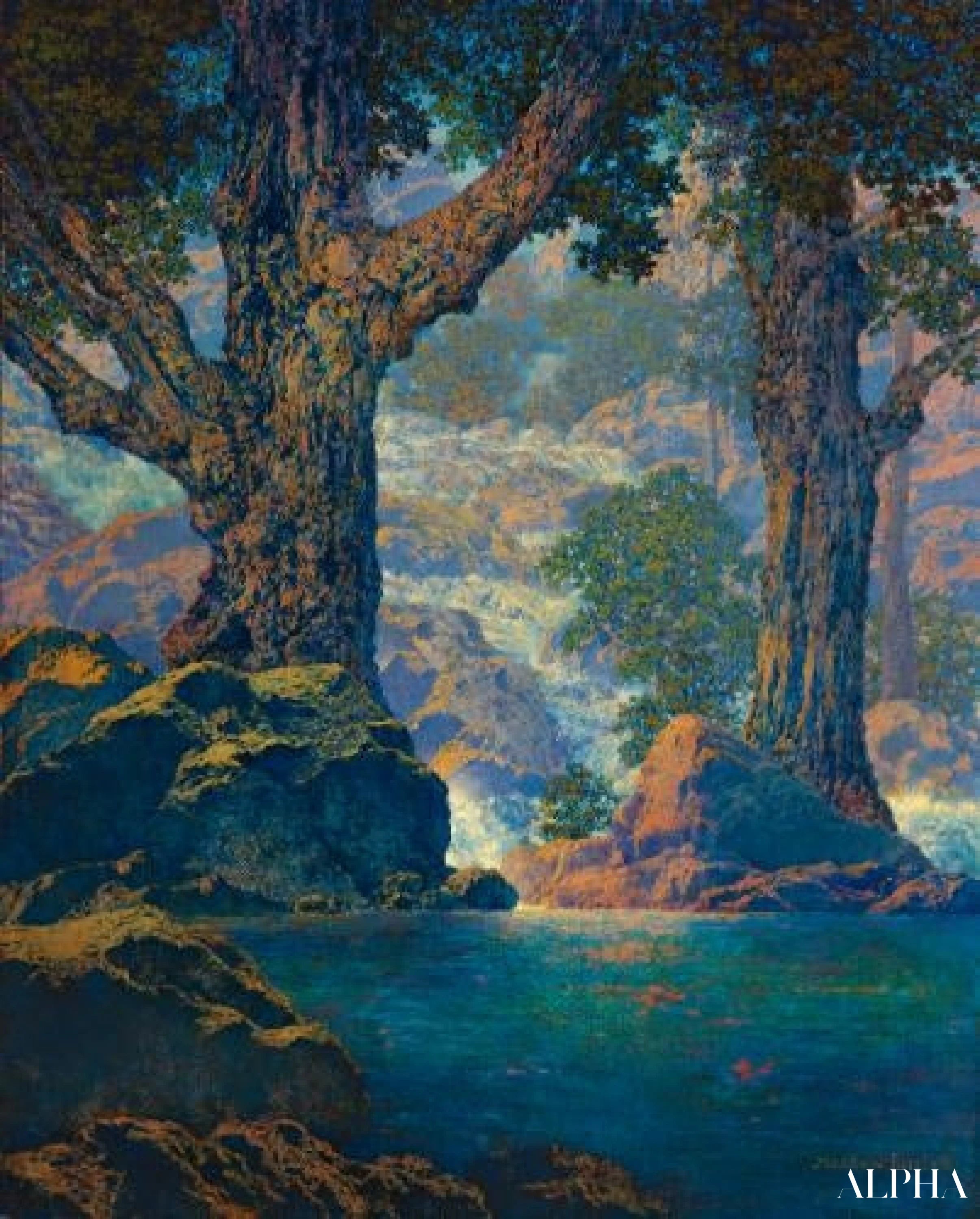 20 Quadros Famosos de Maxfield Parrish