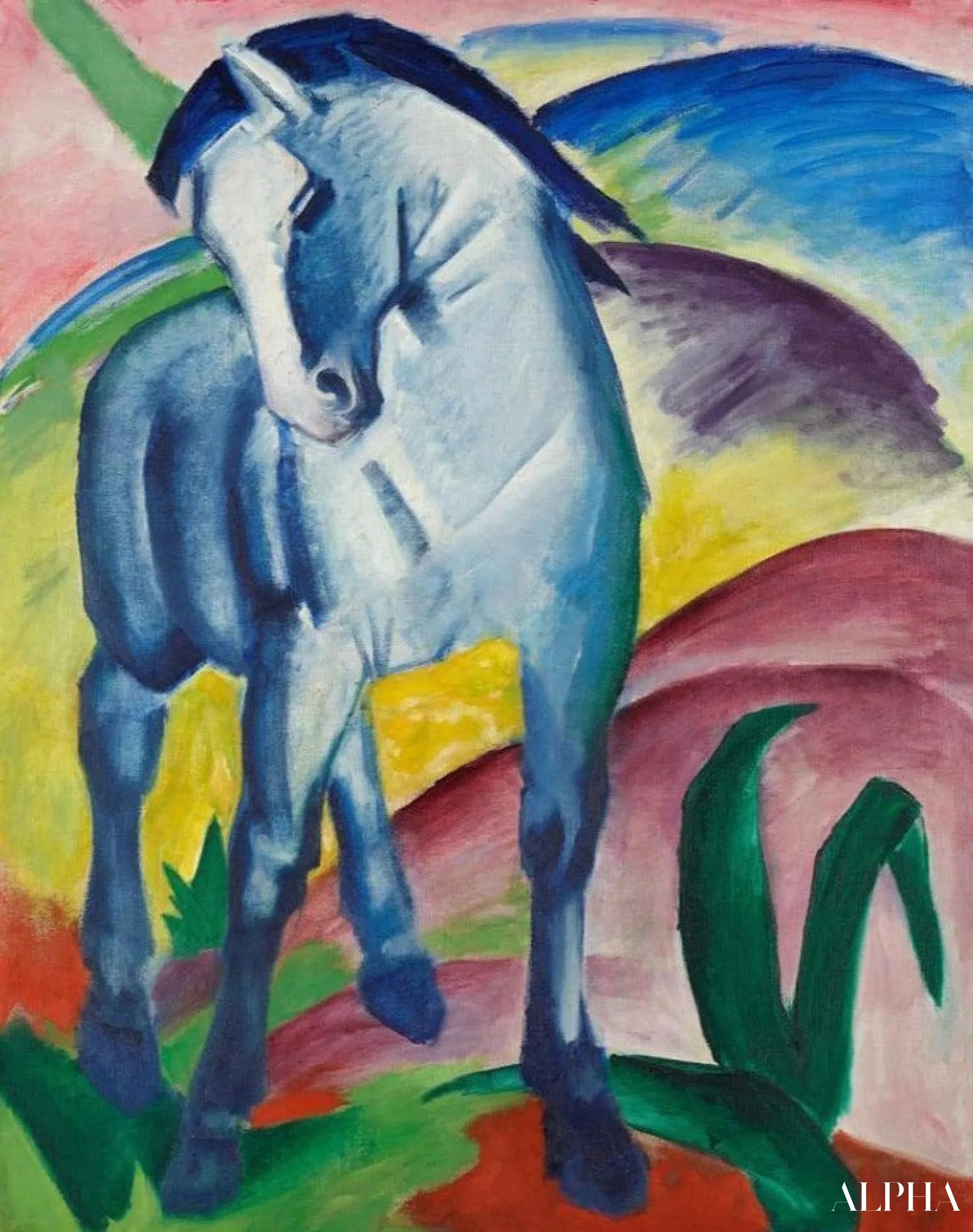 100 Quadros Famosos de Franz Marc