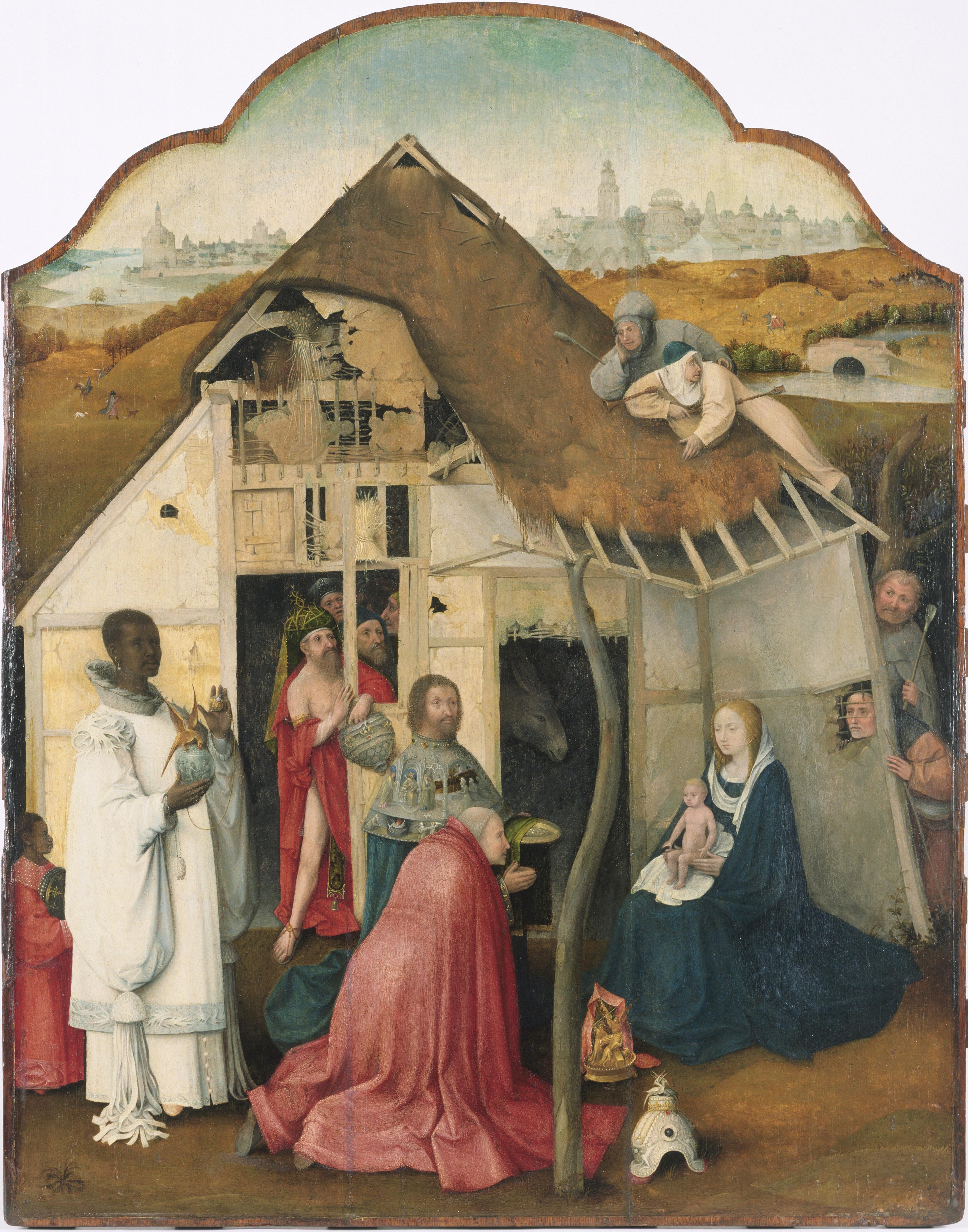 A Adoração dos Magos - Hieronymus Bosch