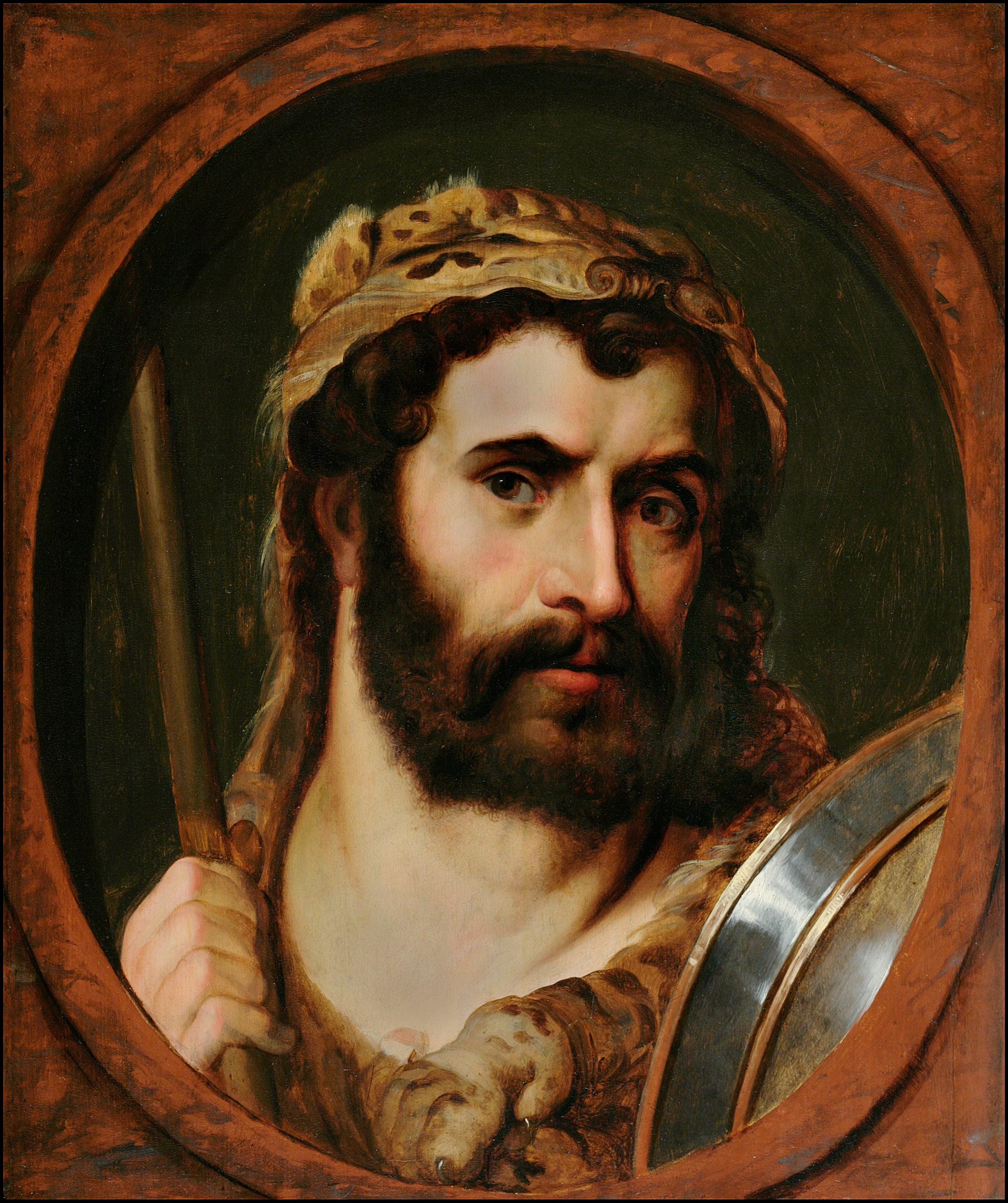 O imperador Cómodo como Hércules e gladiador - Peter Paul Rubens