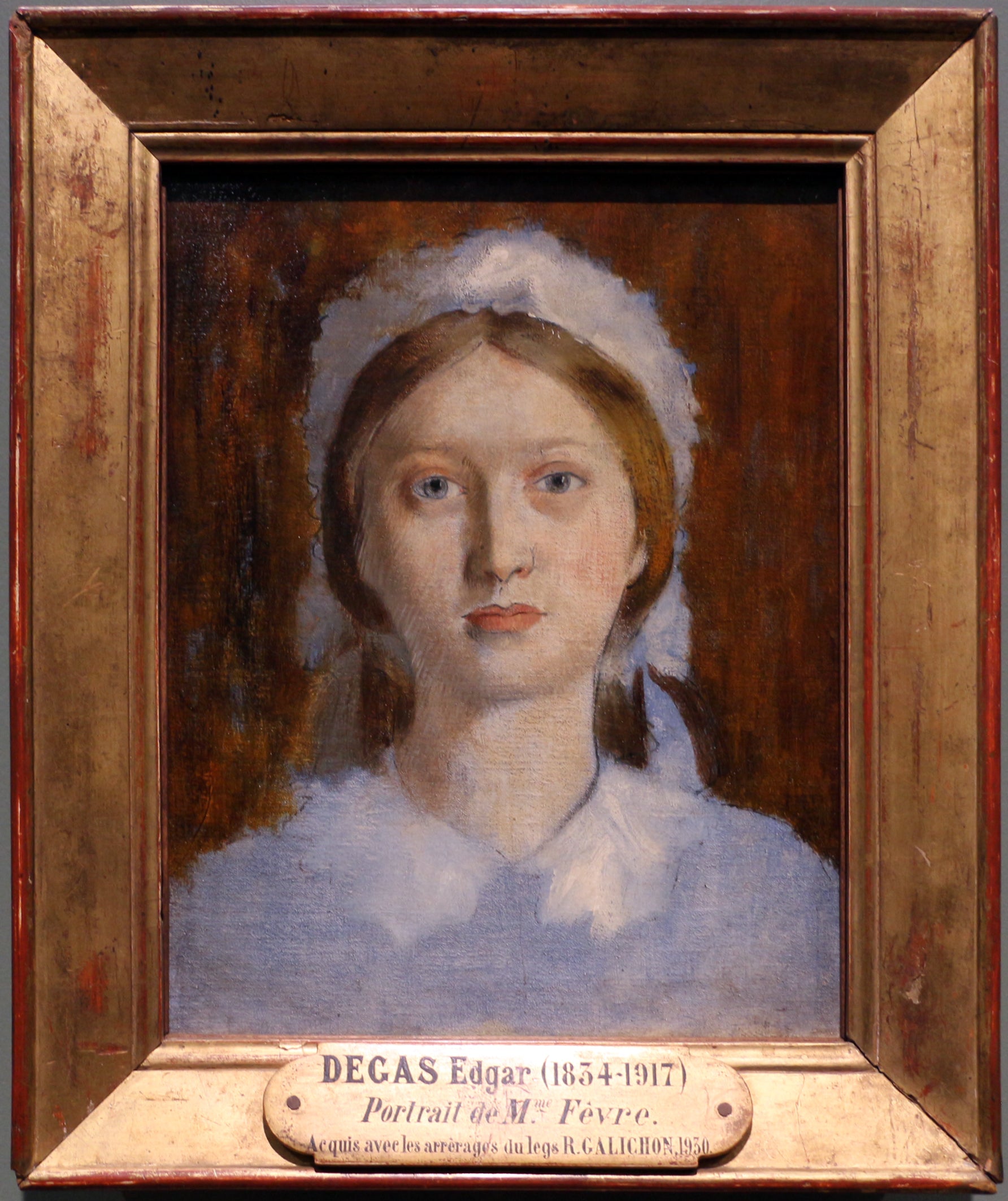 Reproduction du tableau « Marguerite de Gas - Edgar Degas » par Alpha Reproduction en peinture à l’huile