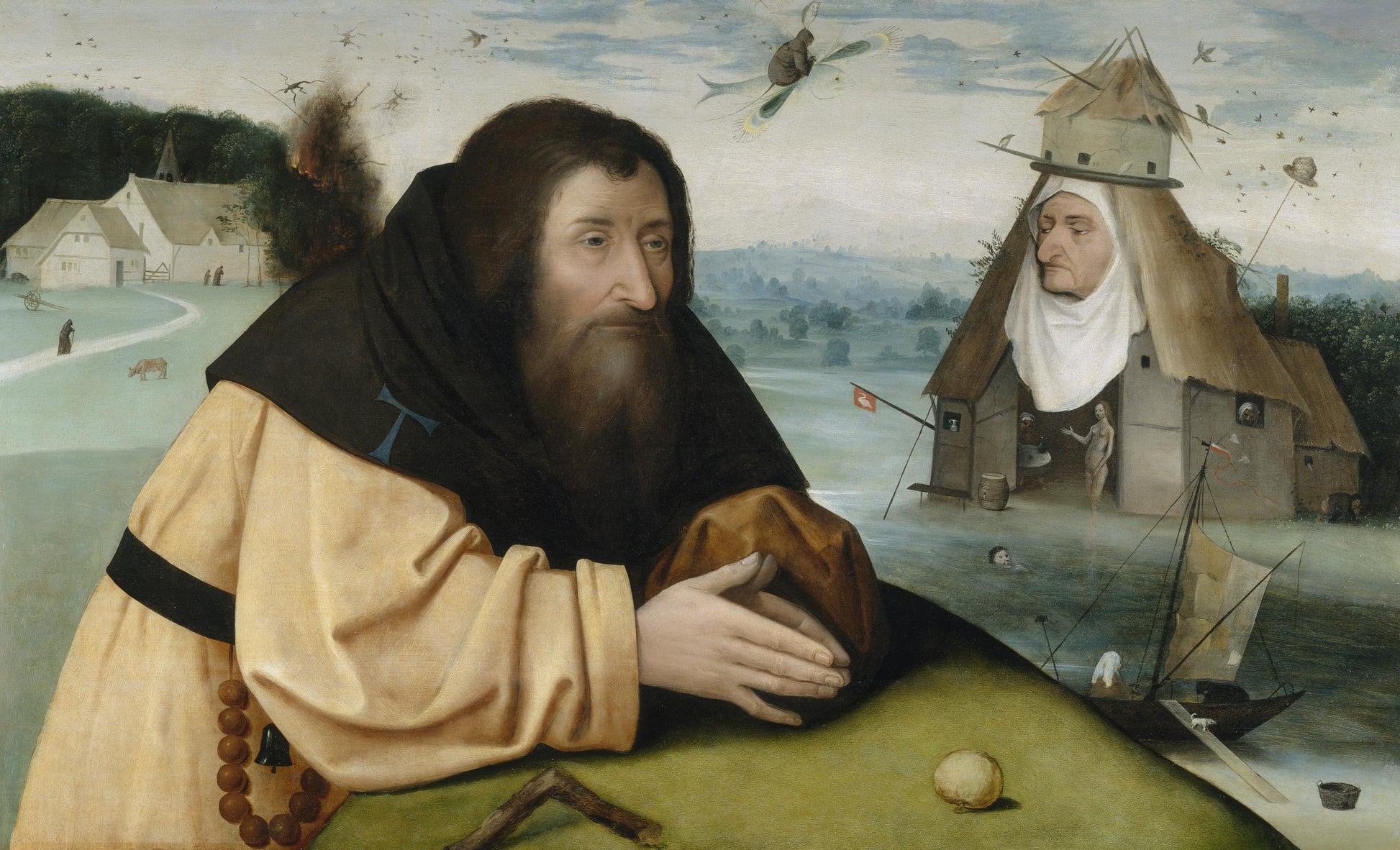 A Tentação de Santo Antão - Hieronymus Bosch