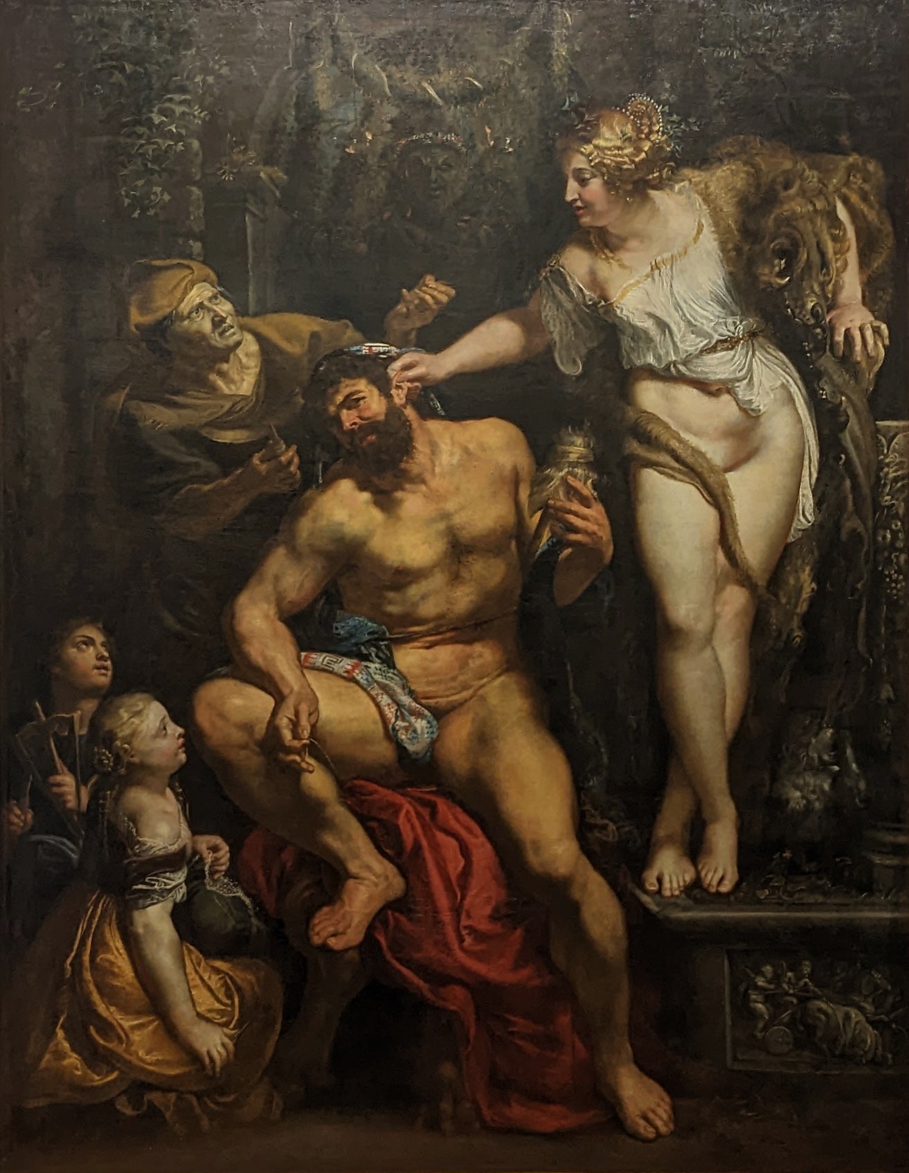 Hércules e Omphale - Peter Paul Rubens