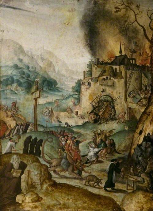 A Tentação de Santo Antão - Hieronymus Bosch