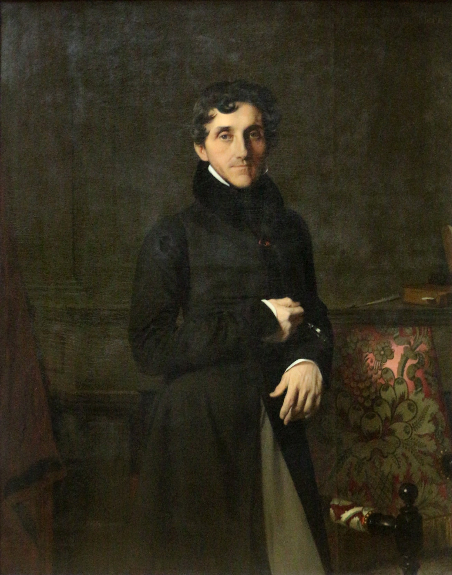 Retrato do conde Louis-Mathieu Molé - Jean-Auguste-Dominique Ingres