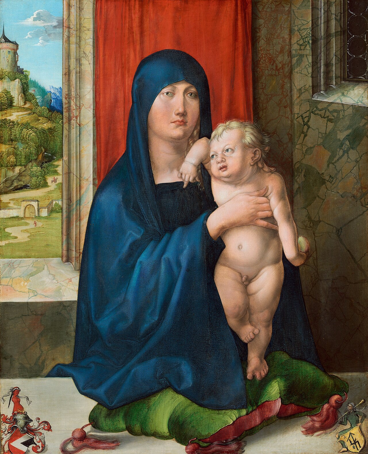 Virgem com o Menino - Albrecht Dürer