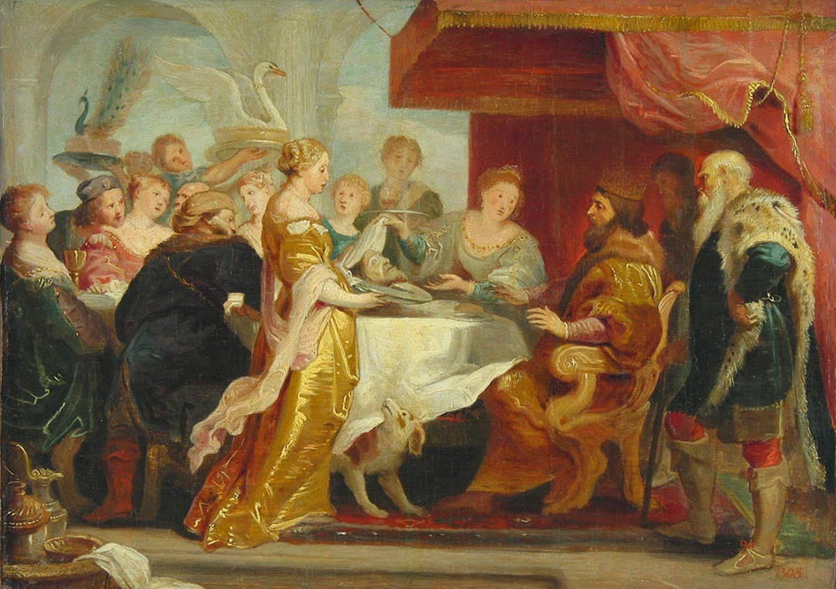 A festa de Herodes - Peter Paul Rubens