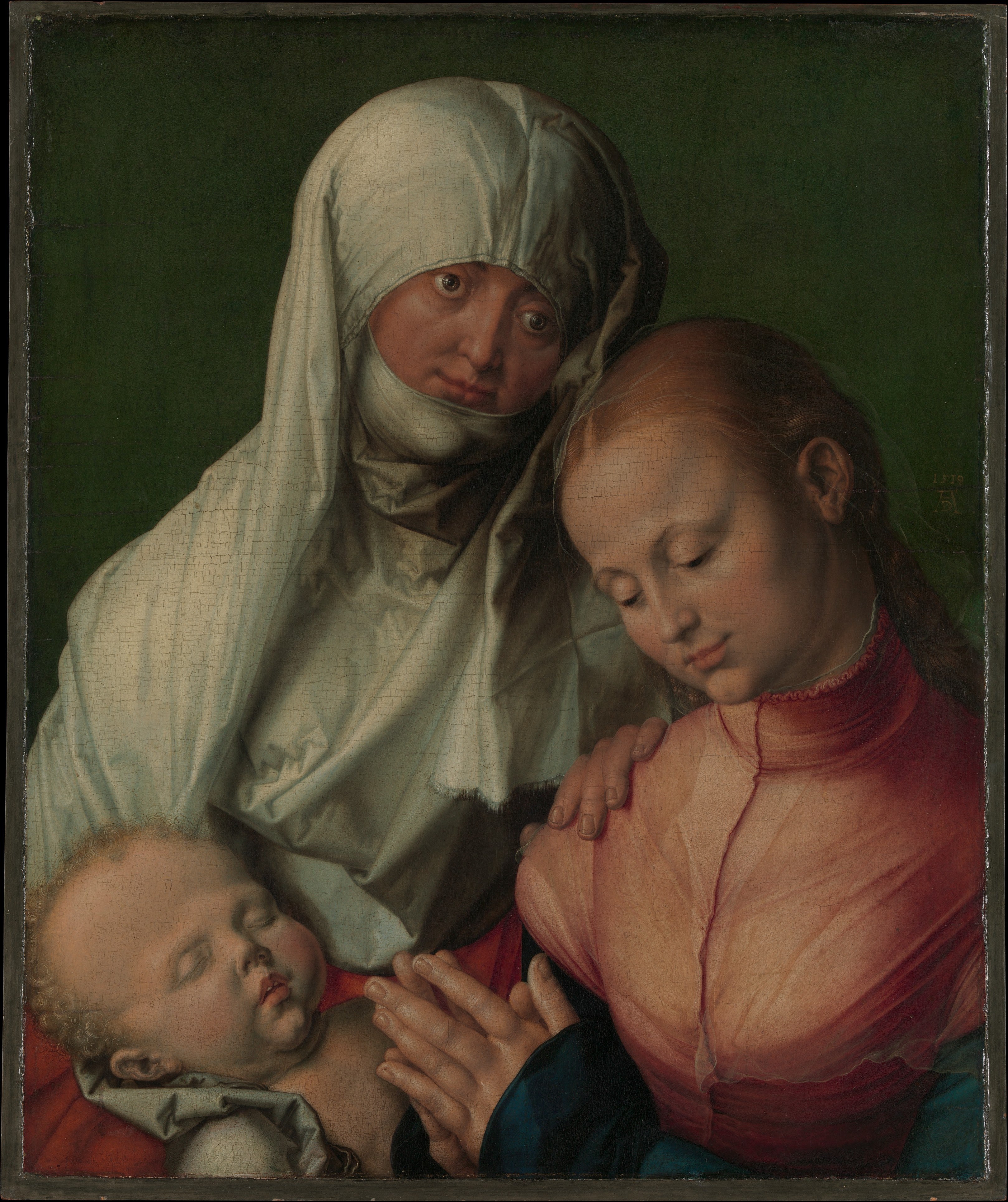 A Virgem, o Menino Jesus e Santa Ana - Albrecht Dürer