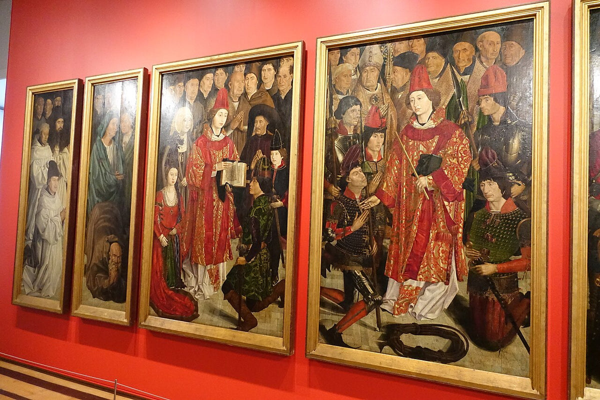 Panneaux de saint Vincent de Nuno Gonçalves, peinture portugaise