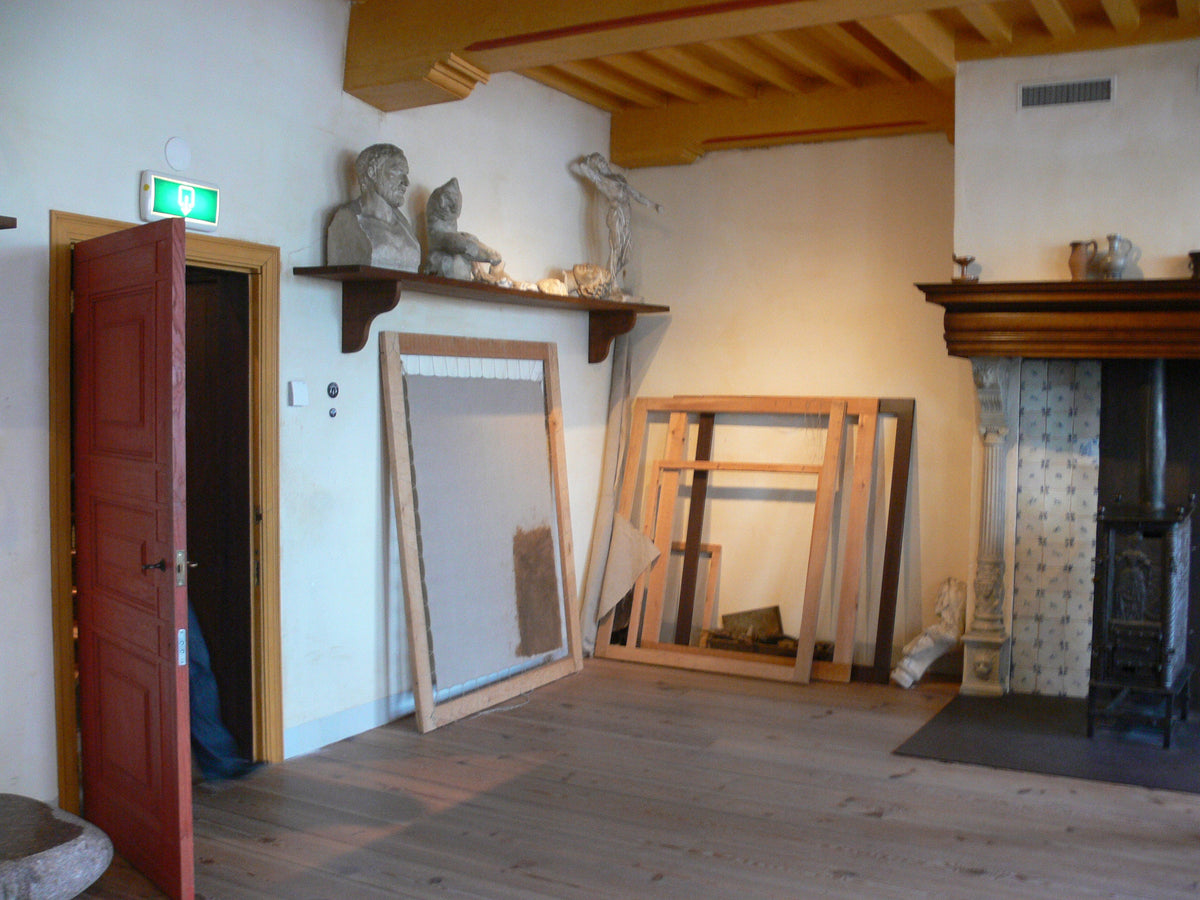 Grand atelier reconstitué de Rembrandt dans sa maison d’Amsterdam