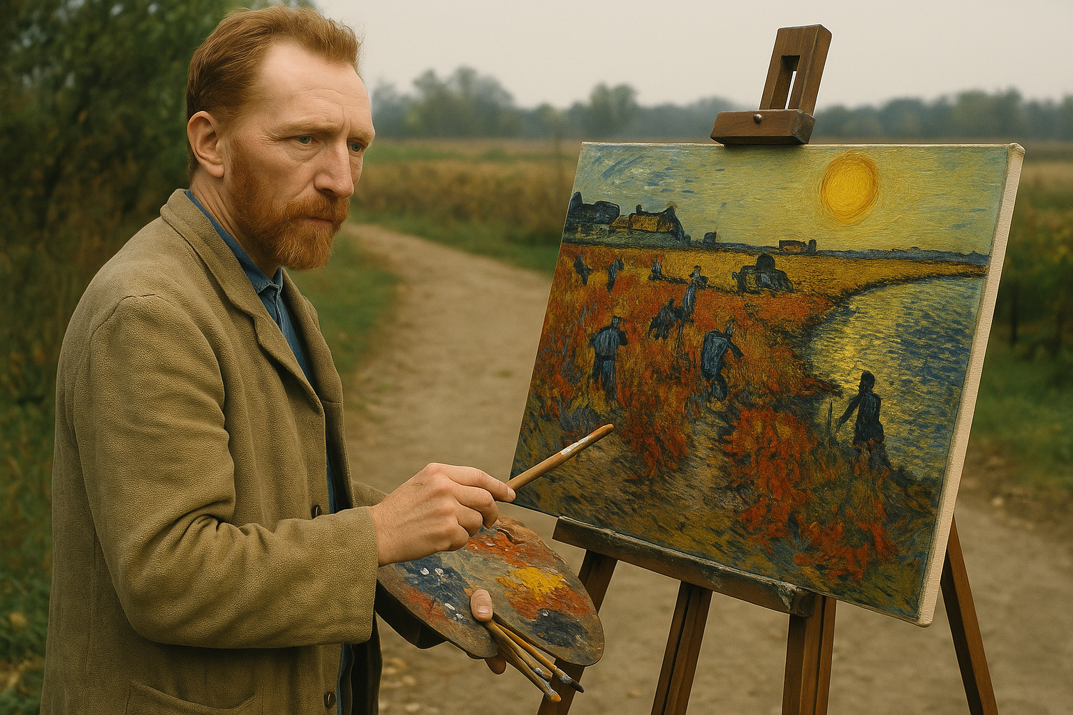 A Videira Vermelha: A única pintura vendida em vida por Van Gogh - Verdade oculta