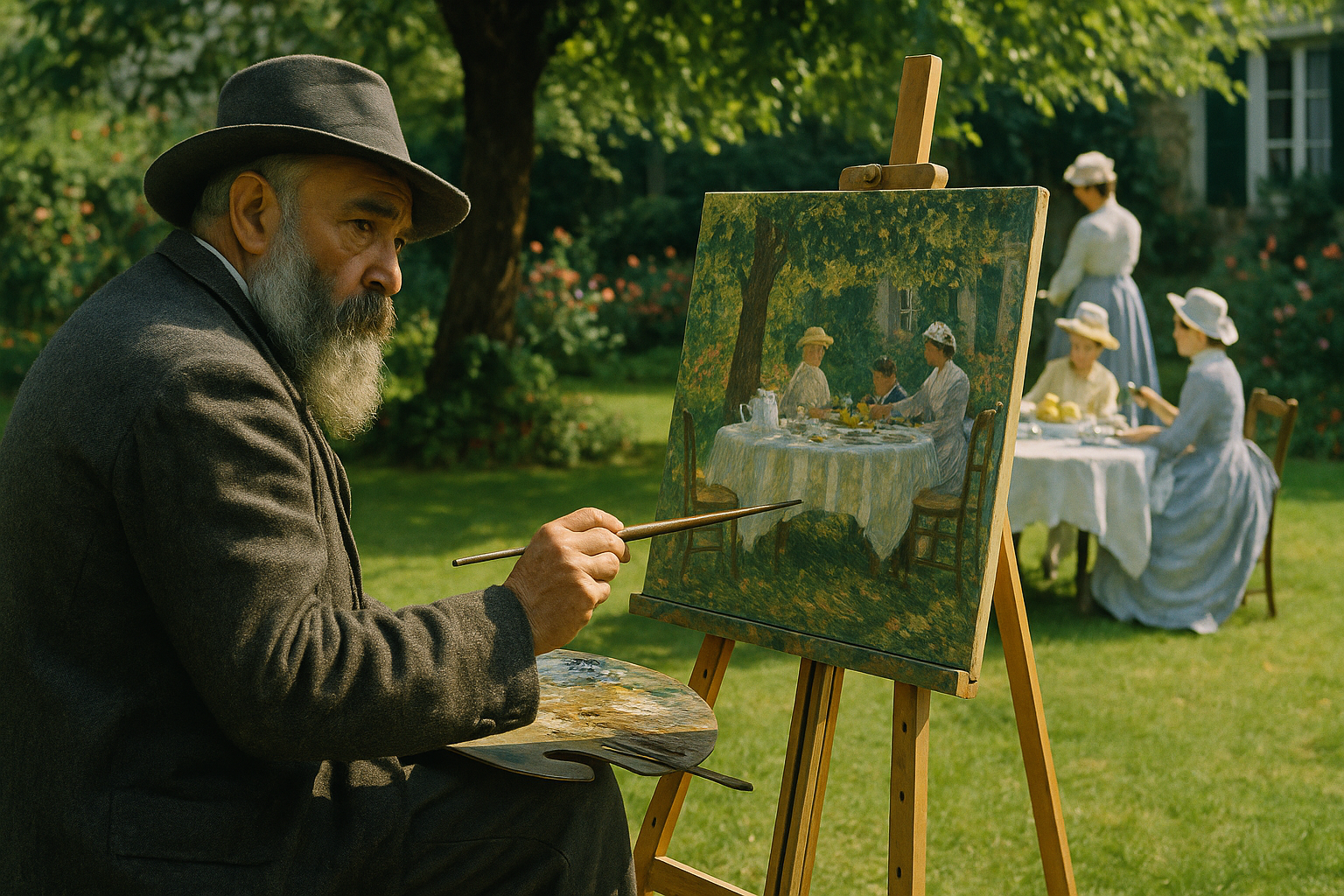 Claude Monet O Almoço: Três Quadros para Três Emoções Impressionistas