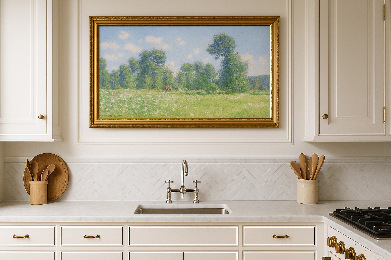 Como decorar seu interior com uma pintura impressionista?