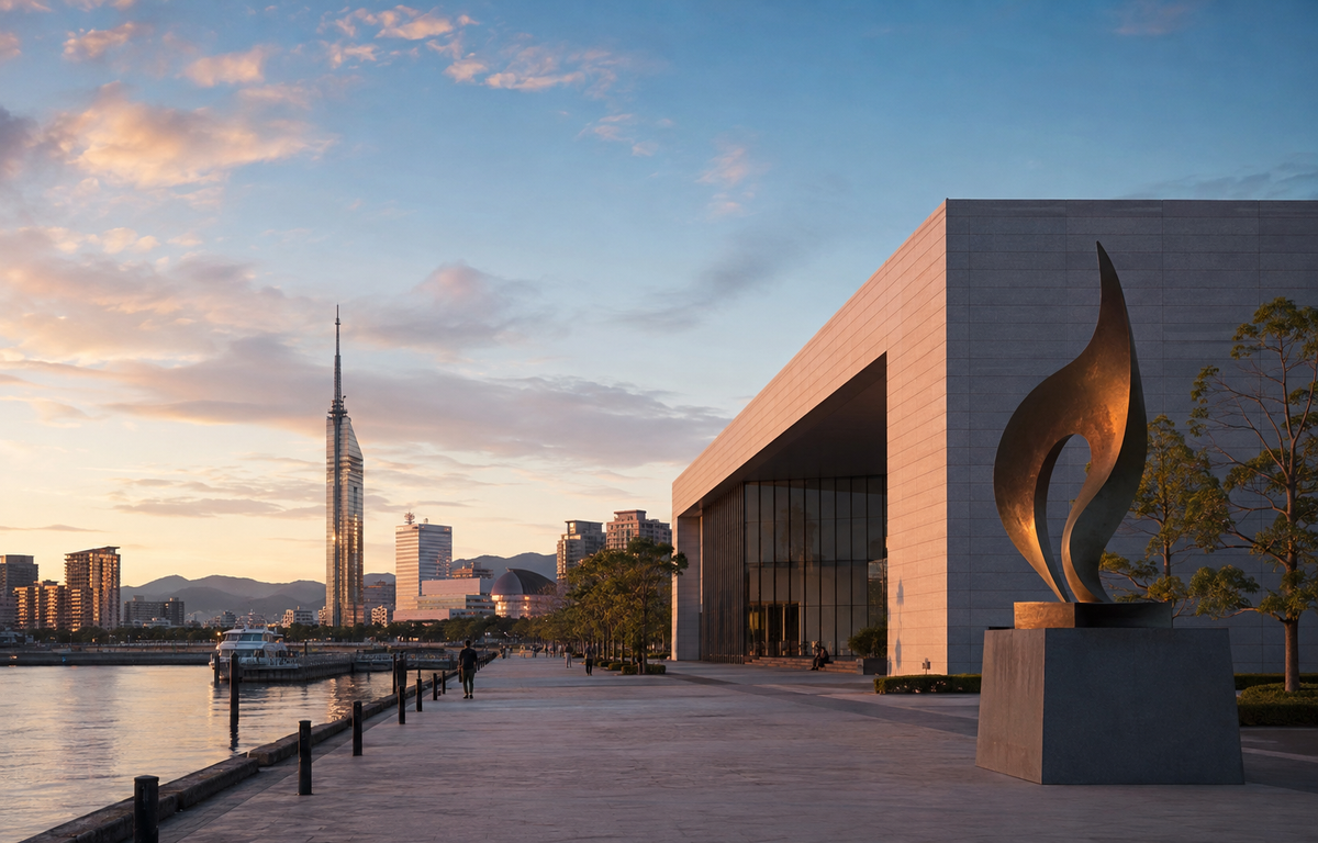 Fukuoka, ville d’art entre front de mer, architecture contemporaine et lumière de Kyushu