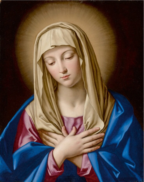 64- Giovanni Battista Salvi, conhecido como Sassoferrato (1609–1685)