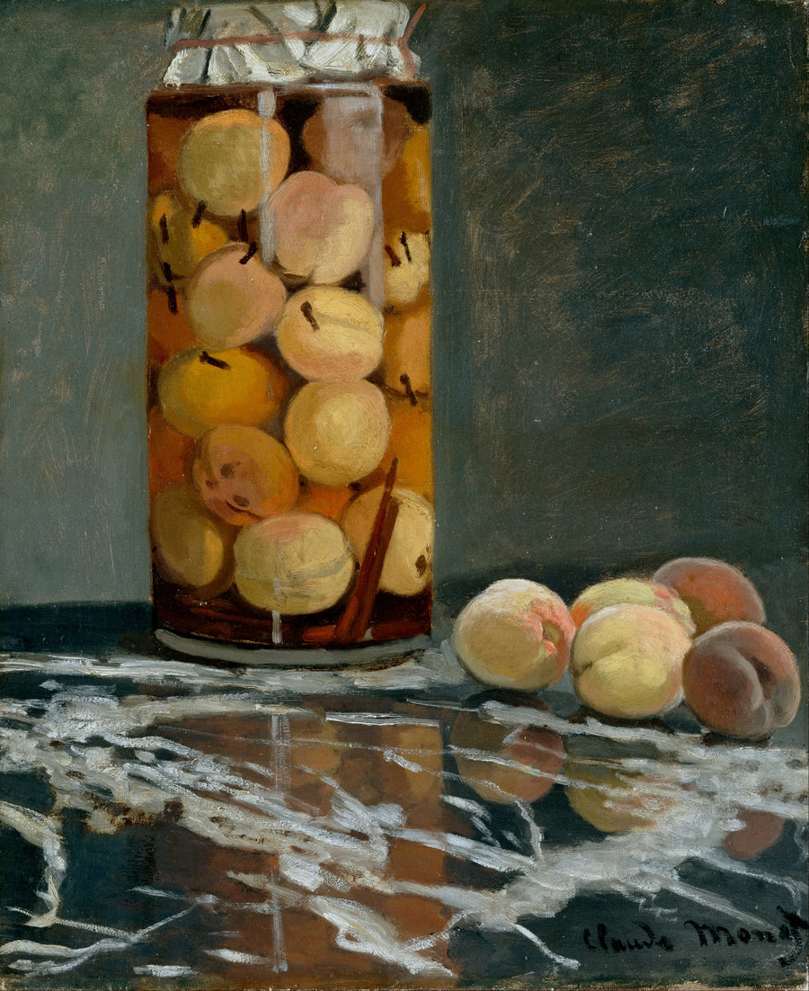 Os produtos da pesca - Claude Monet