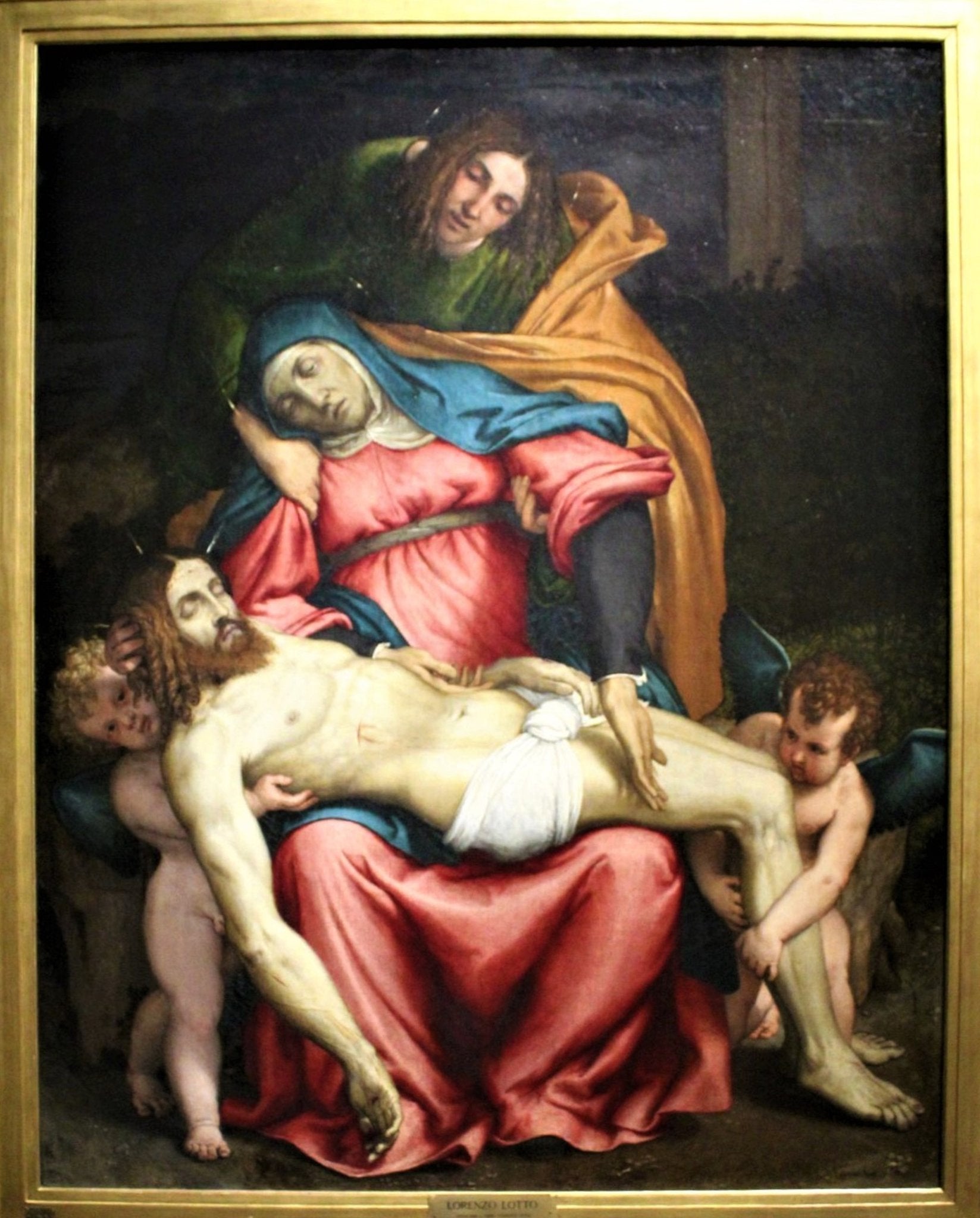 Pietà - Lorenzo Lotto - Alpha Reproduction