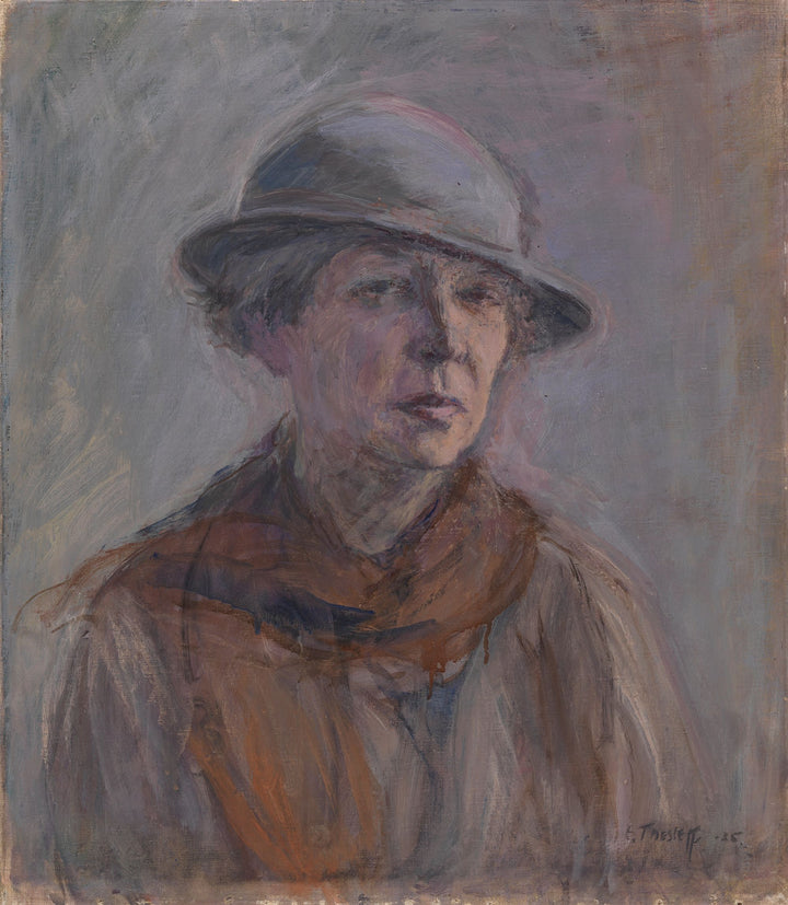 Auto-retrato com chapéu - Ellen Thesleff