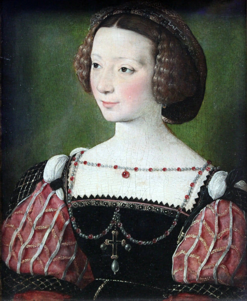 Retrato de Beatrix Pacheco, condessa de Montbel e Entremonts - Jean Clouet