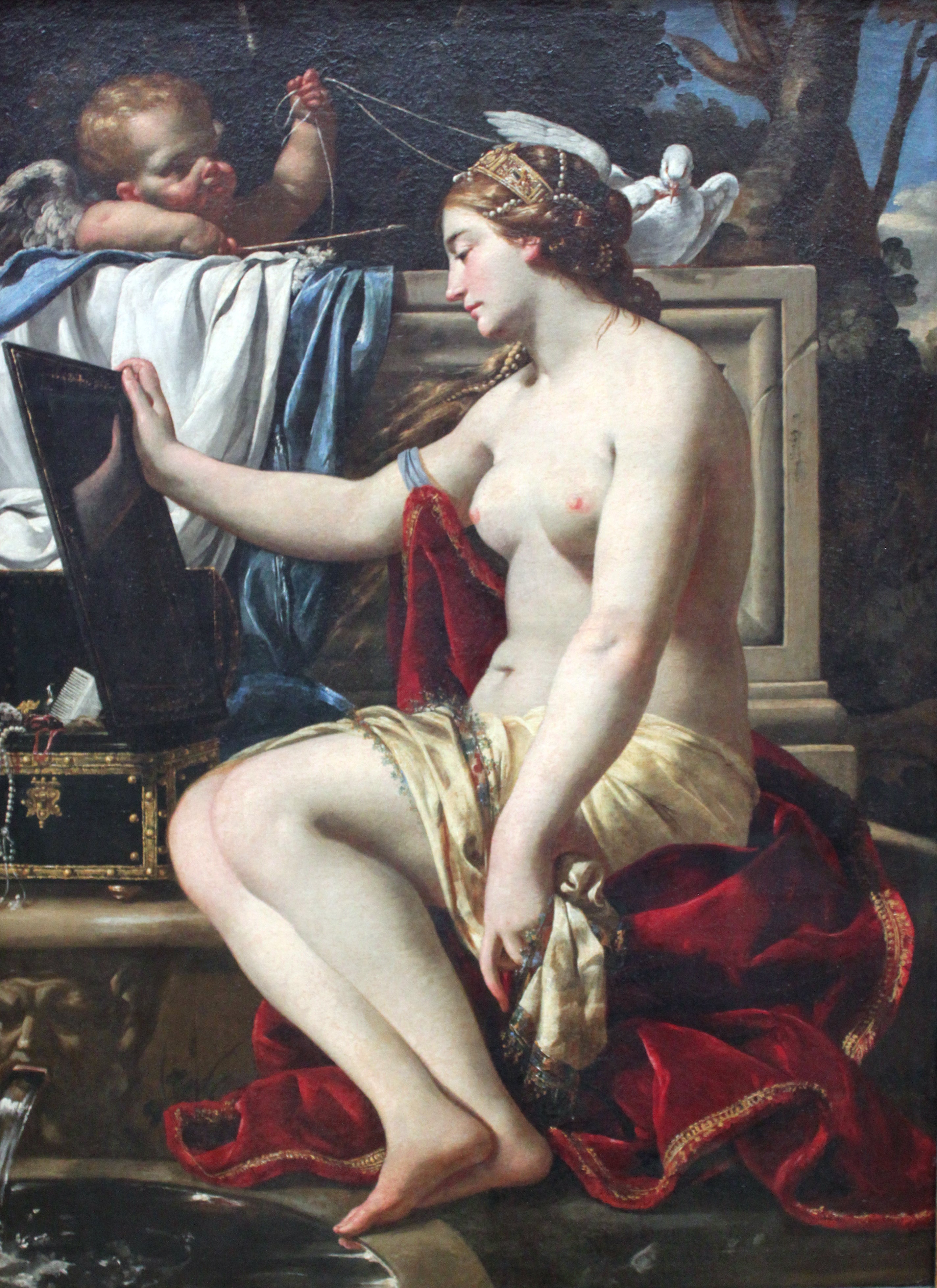 Les toilettes de Vénus - Simon Vouet