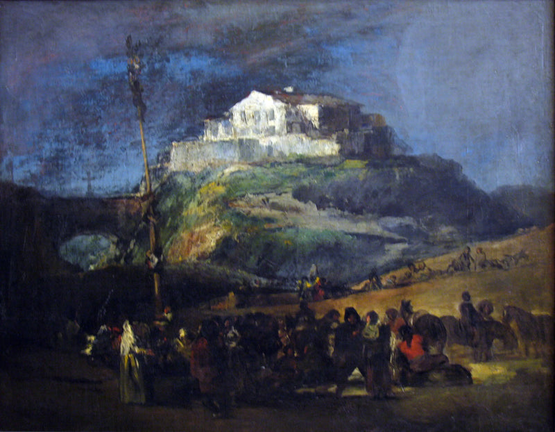 O mastro de maio - Francisco de Goya