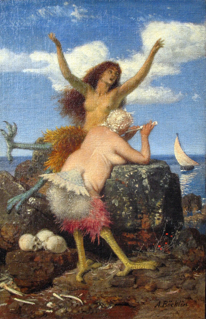 Sirenes - Arnold Böcklin