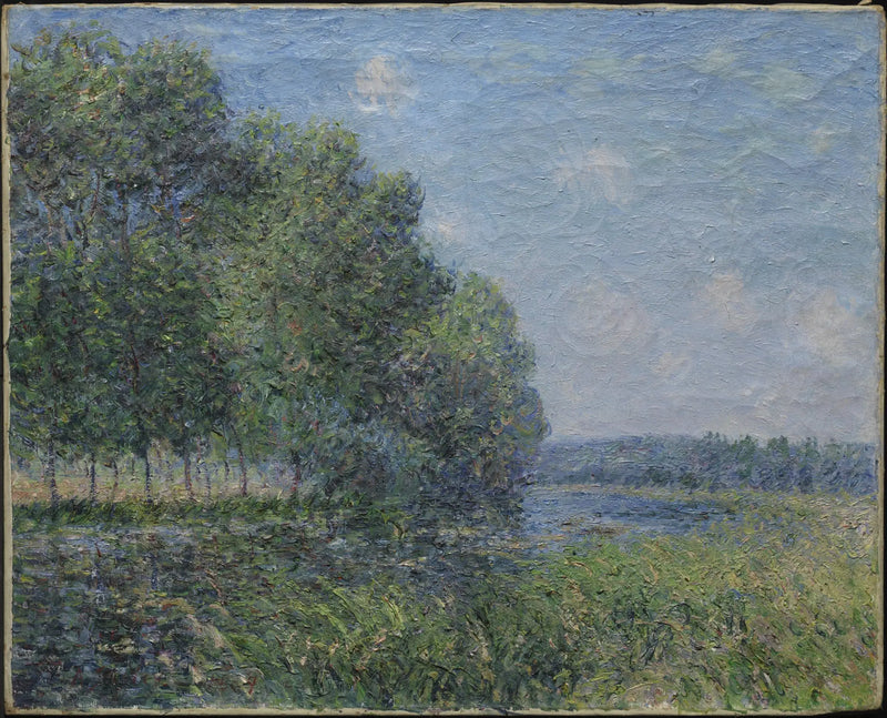 Vista do rio - Alfred Sisley