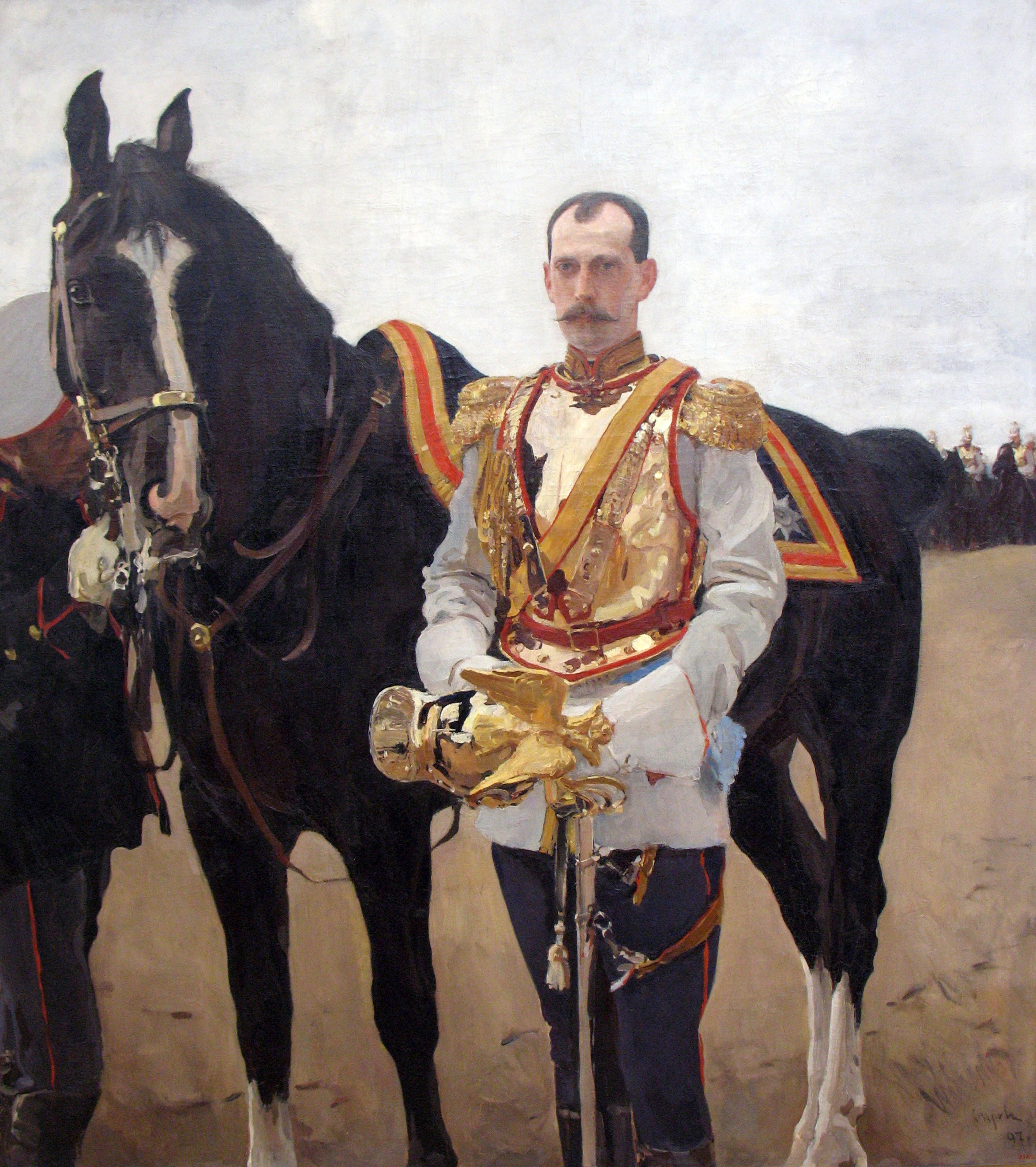 Portrait du grand-duc Pavel Alexandrovitch - Valentin Serov