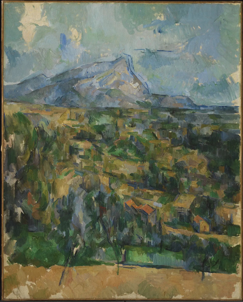 A Montanha Sainte-Victoire vista das Lauves - Paul Cézanne