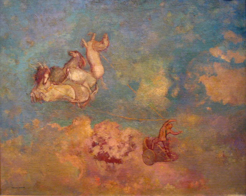 O Carro de Apolo - Odilon Redon