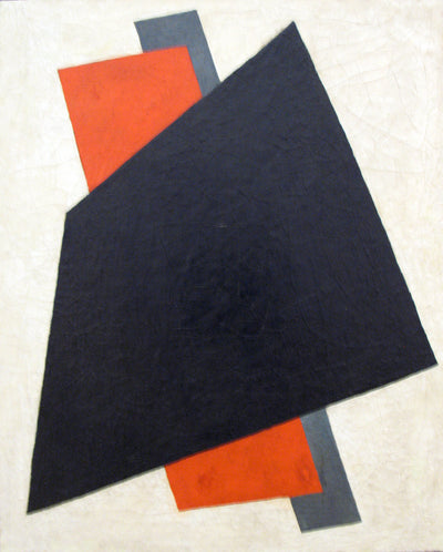 Architectonique picturale (noir, rouge, gris) - Lioubov Popova
