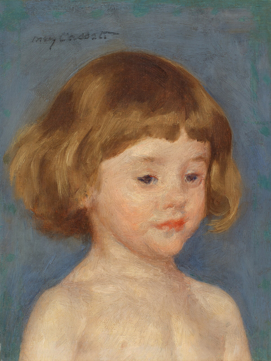 Tête de Jules, Mary Cassatt, 1899, huile sur toile