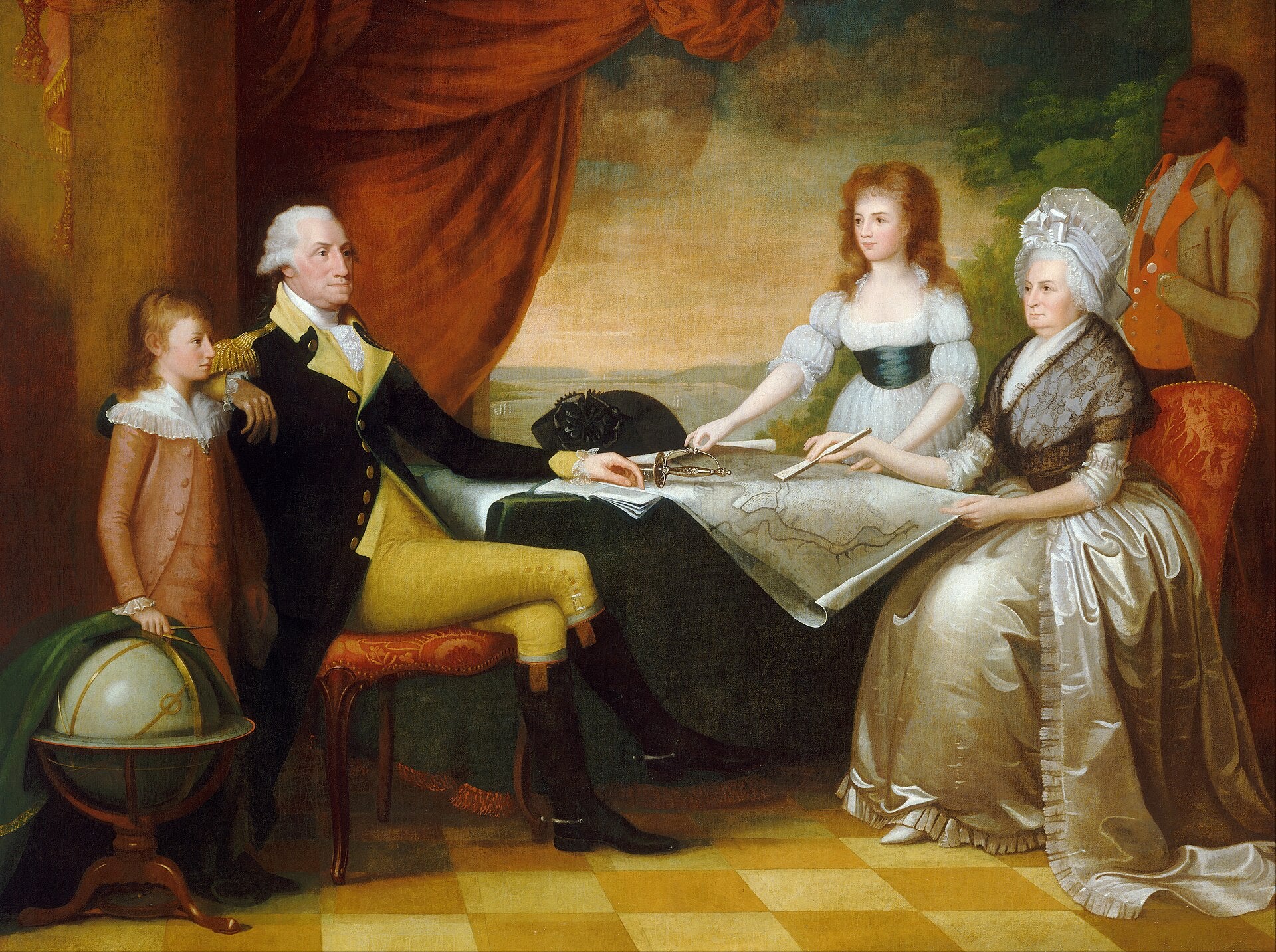 La Famille Washington - Edward Savage