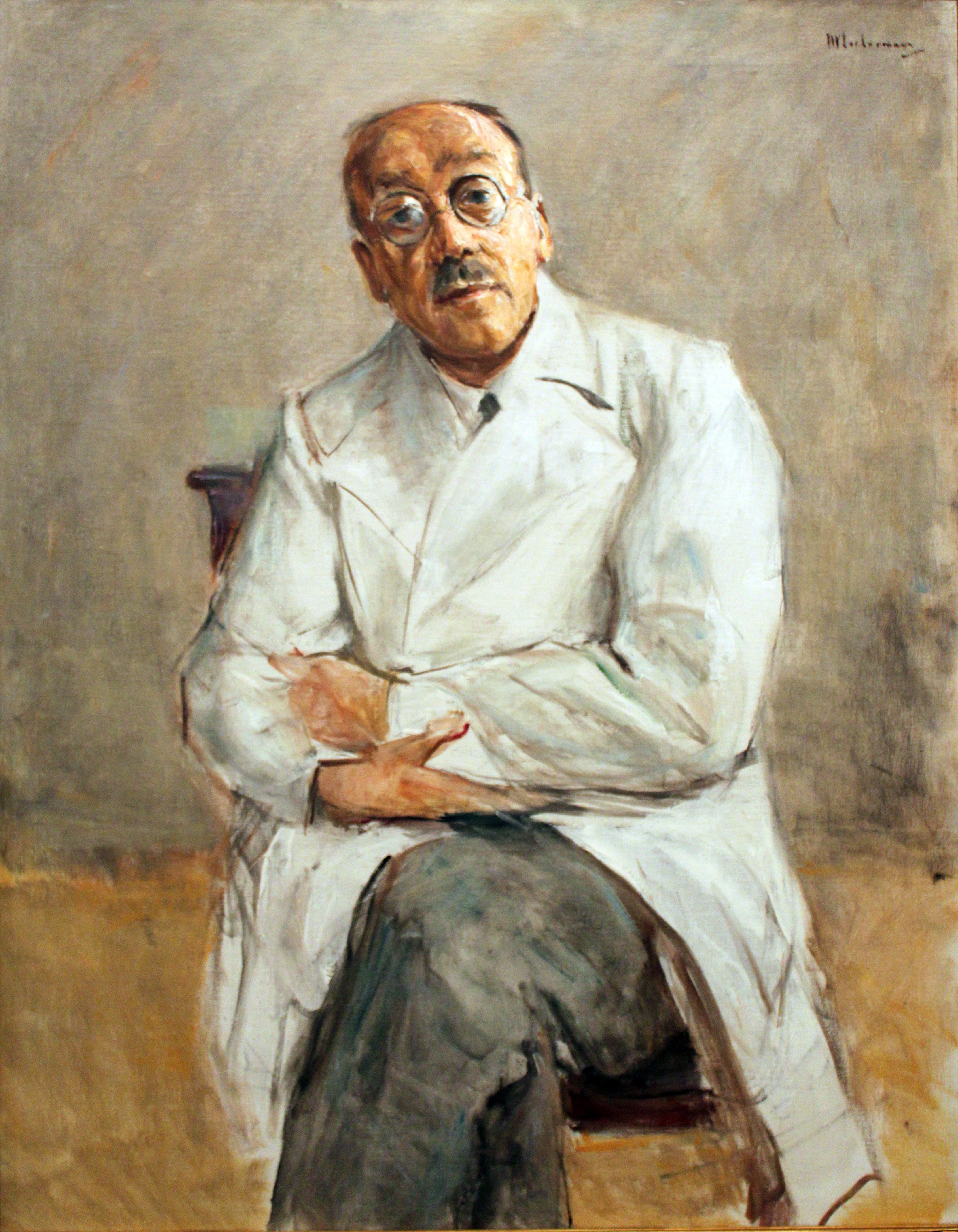 Le chirurgien Ferdinand Sauerbruch - Max Liebermann