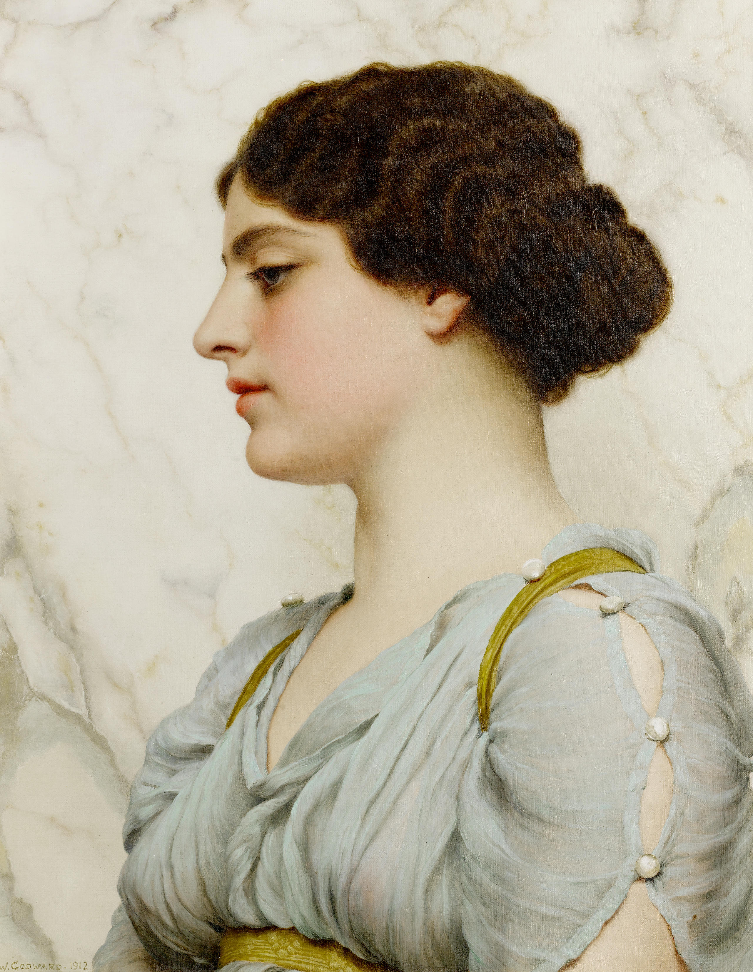 Une beauté romaine - John William Godward