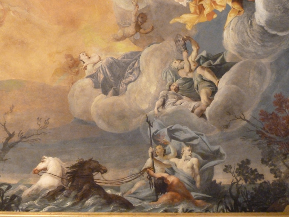 L'Olympe - Giuseppe Maria Crespi image 1 copie de tableau peinte à la main