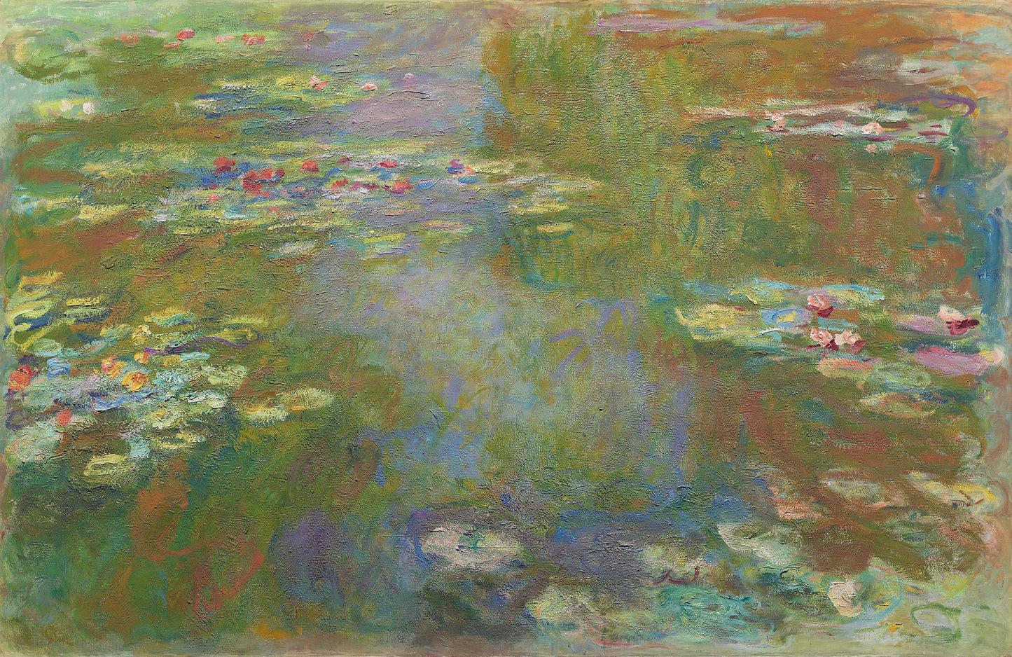 🎨 Ninféias – O Lago das Ninféias (1917–1919)