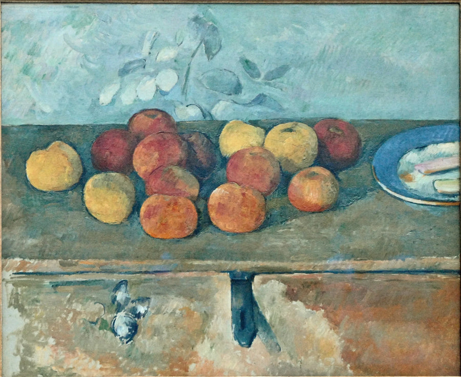 Maçãs e biscoitos - Paul Cézanne
