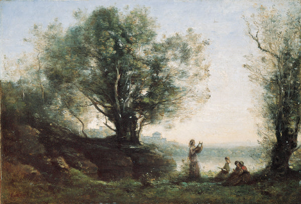 Orphée pleure la mort d'Eurydice - Jean-Baptiste Camille Corot