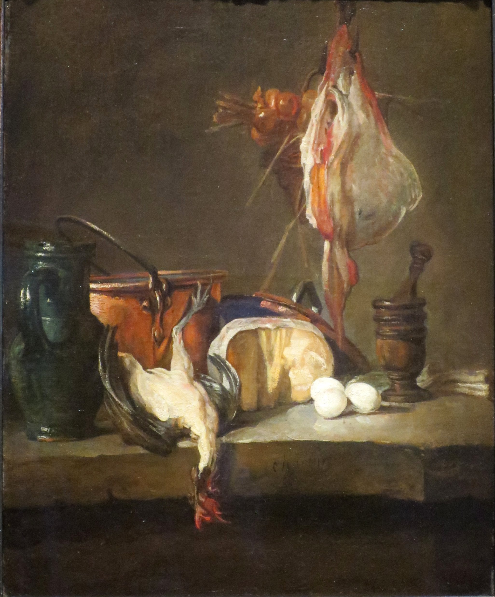 Nature morte aux volailles - Jean Siméon Chardin