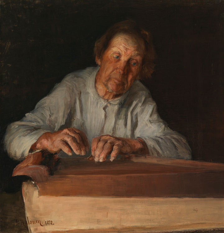 O Jogador Kantele - Pekka Halonen