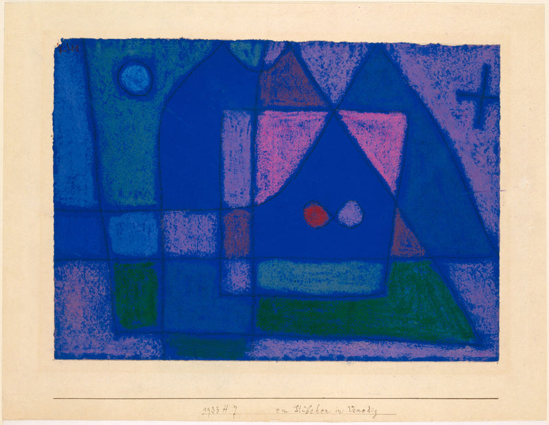 A small room in Venice - Paul Klee