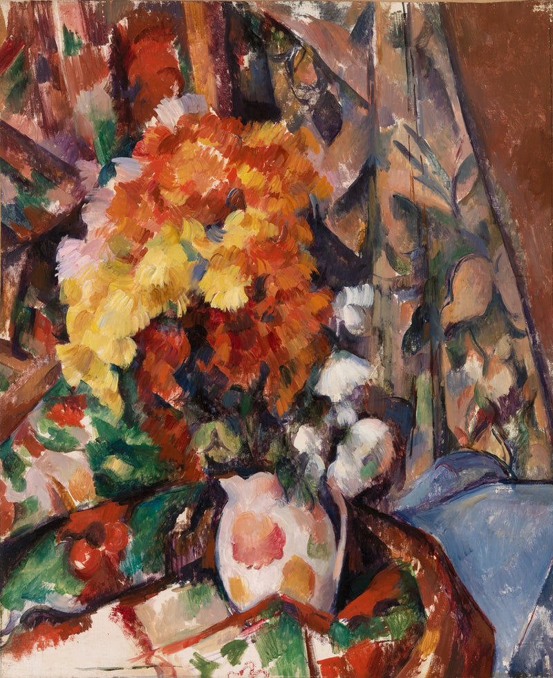 Vaso florido - Paul Cézanne