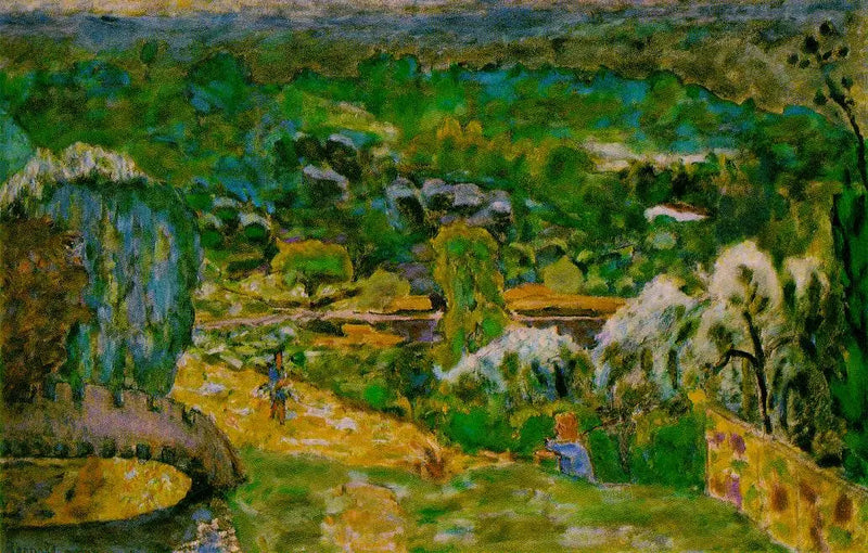 Paisagem primaveril - Pierre Bonnard