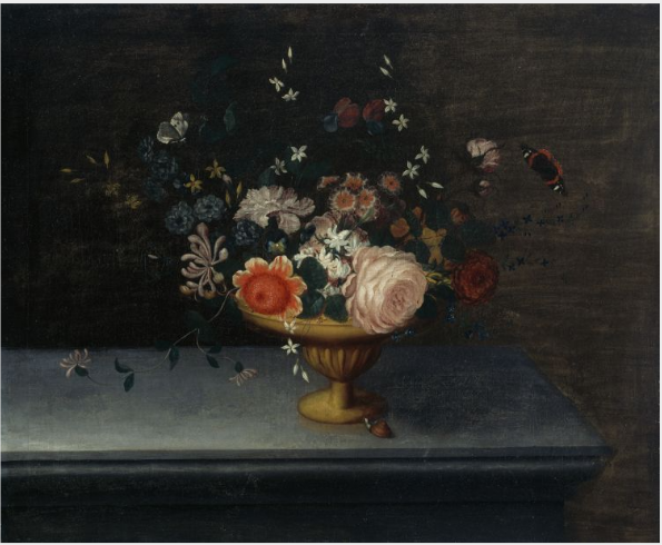 Groupe de fleurs, William Ashford, 1766