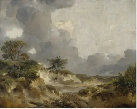 Uma vista no Suffolk - Thomas Gainsborough