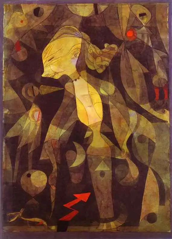 A Aventura de uma Jovem Mulher - Paul Klee