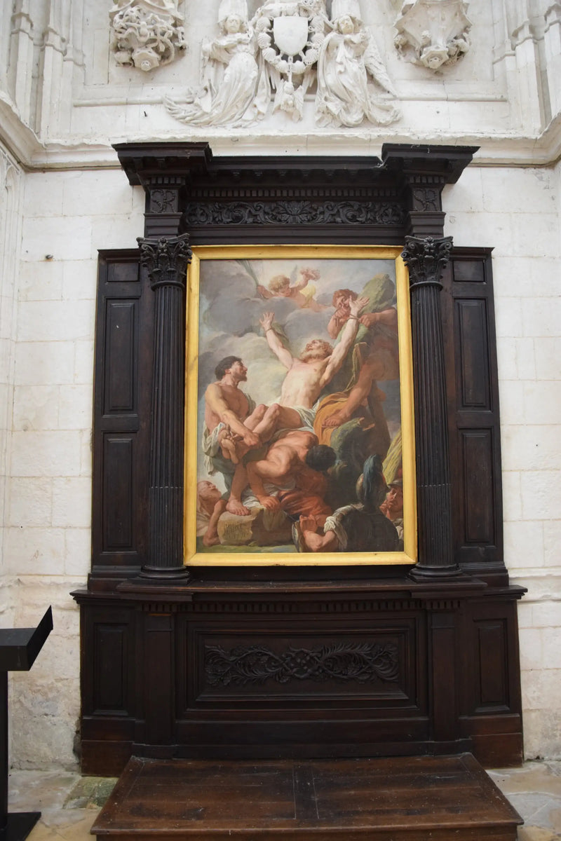 O Martírio de Santo André - Nicolas-Bernard Lepicié