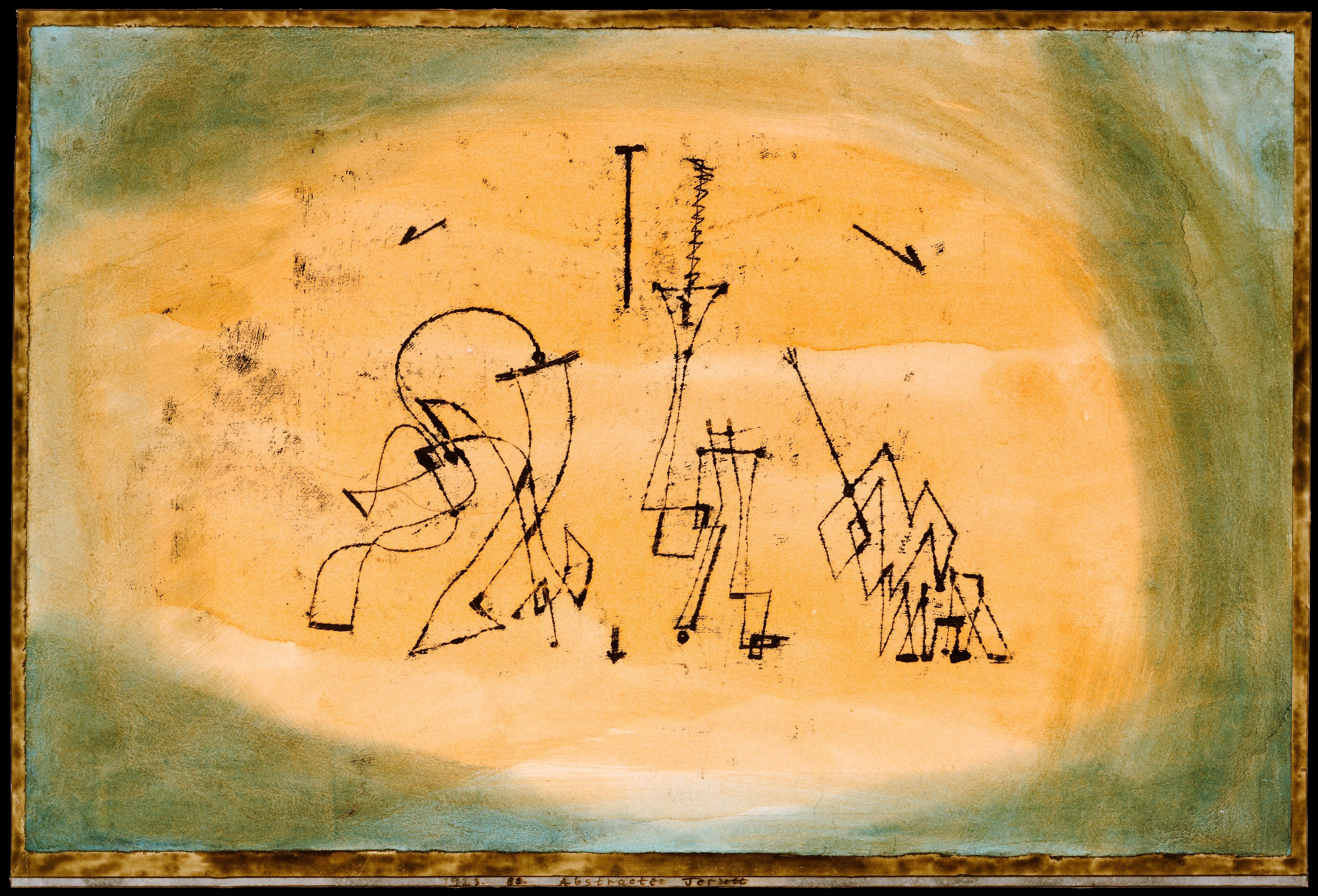 Trio abstrato - Paul Klee