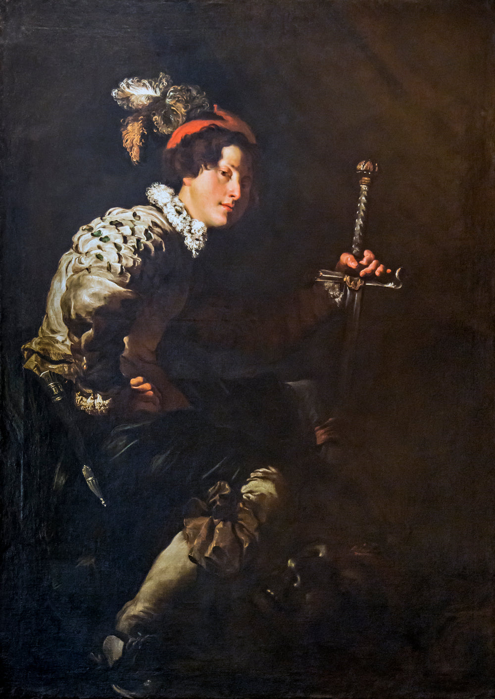 David - Domenico Fetti image 1 tableau peint à l’huile sur toile